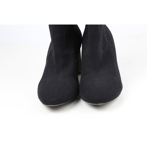 LOUIS VUITTON Boots Monogram Stretch Silhouette Socks Ankle Size 38 - Picture 12 of 16